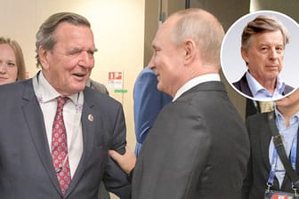Gute Freunde kann niemand trennen: Gerhard Schröder und Wladimir Putin schätzen sich seit vielen Jahren.