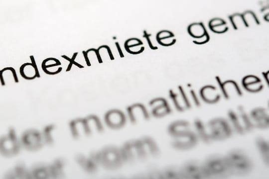 Bei einem Indexmietvertrag verändert sich die Ausgangsmiete mit steigendem oder fallendem Verbraucherpreisindex.