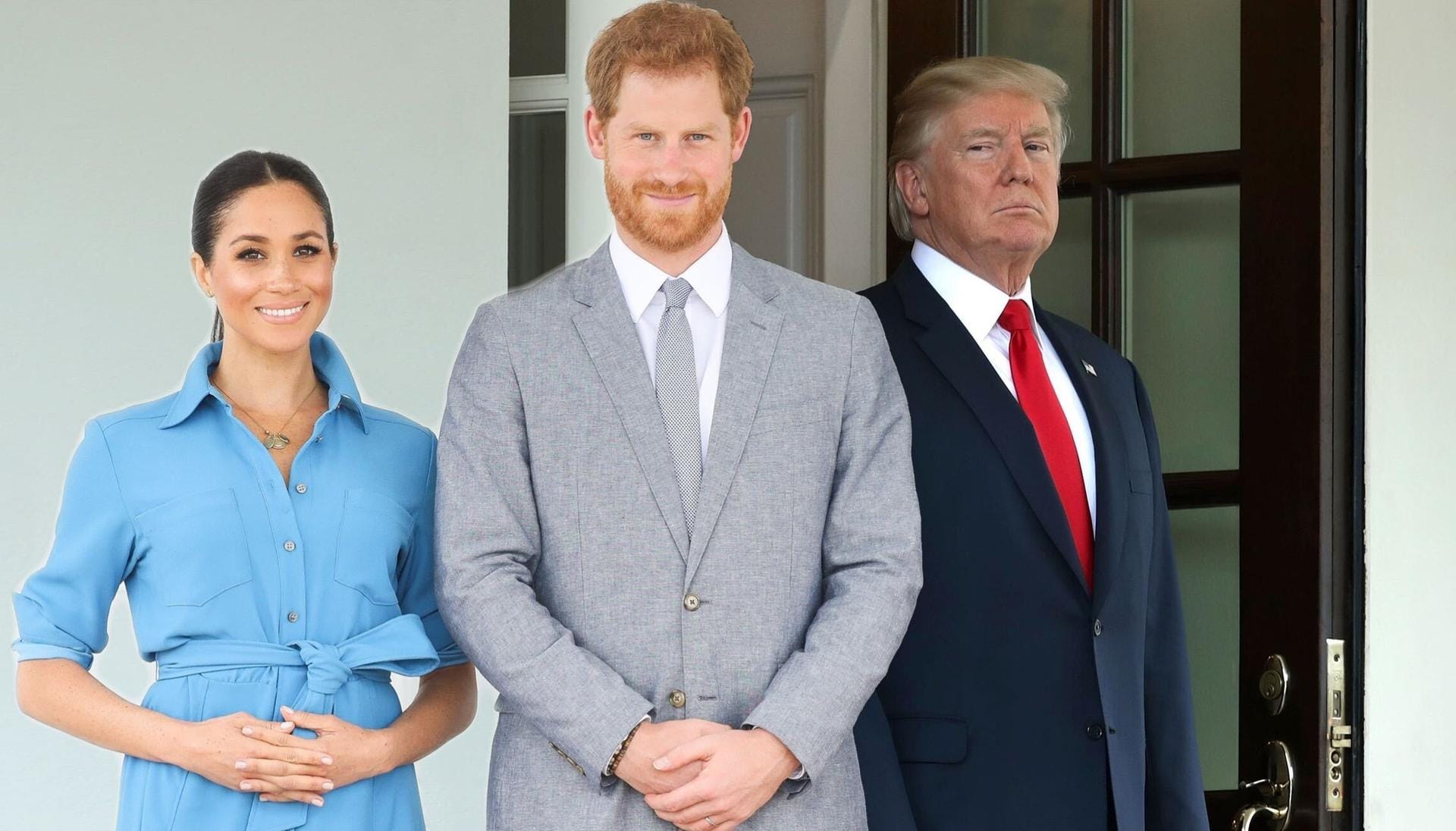 Herzogin Meghan und Prinz Harry: Ex-US-Präsident Donald Trump ist kein Fan des royalen Paares.