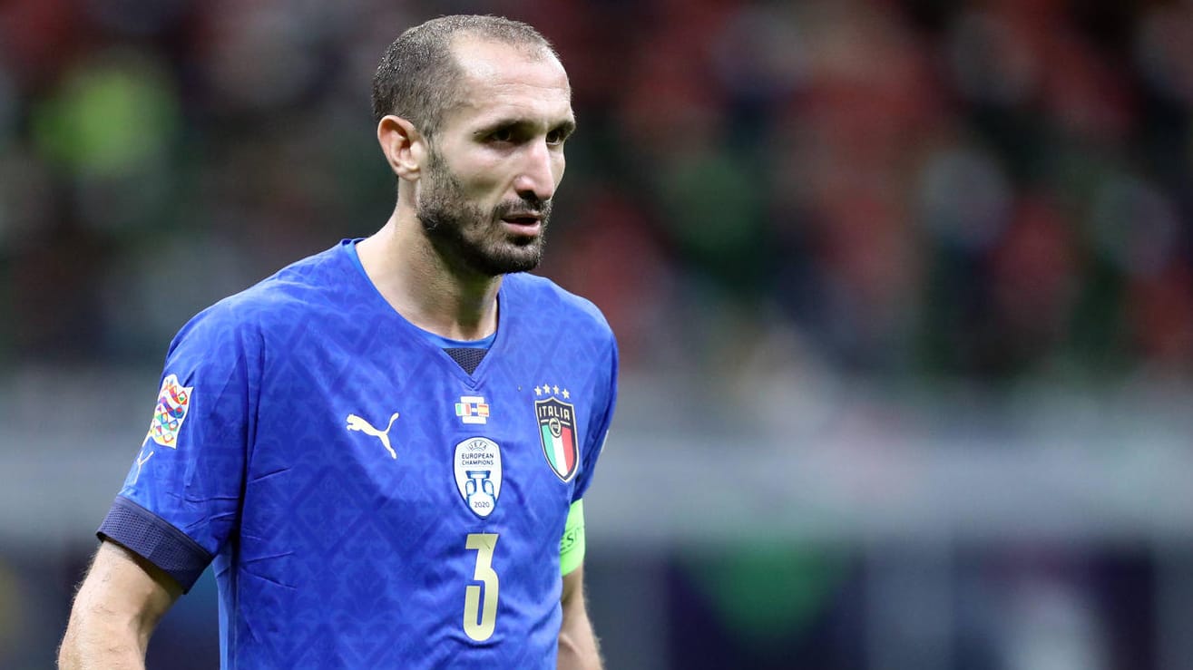 Giorgio Chiellini: Der Innenverteidiger ist seit 2004 Teil der "Squadra Azzurra".