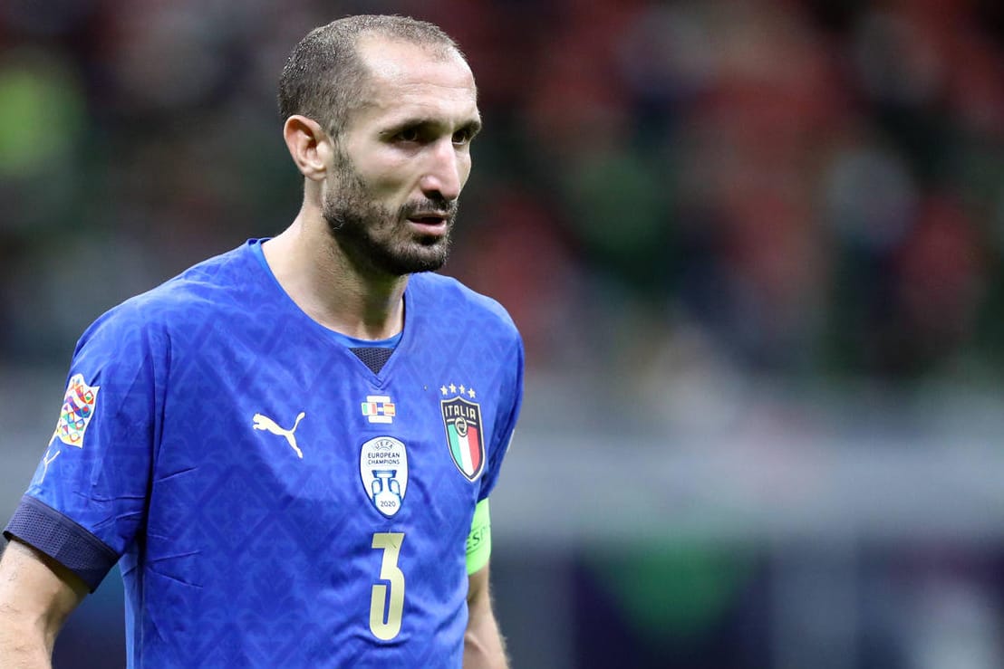 Giorgio Chiellini: Der Innenverteidiger ist seit 2004 Teil der "Squadra Azzurra".