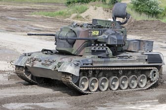 Der Gepard-Panzer: Das Gerät dient vor allem zur Flugabwehr.