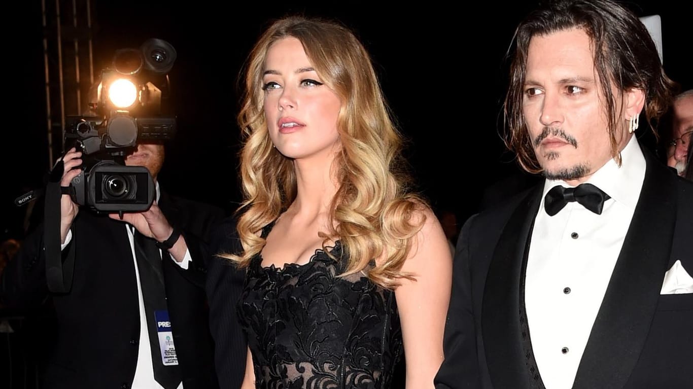 Amber Heard und Johnny Depp: Die Hollywoodstars streiten vor Gericht.