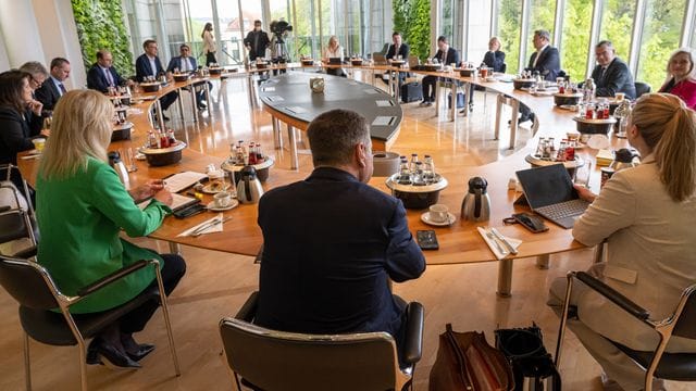 Sitzung des bayerischen Kabinetts Sitzung des bayerischen Kabinetts