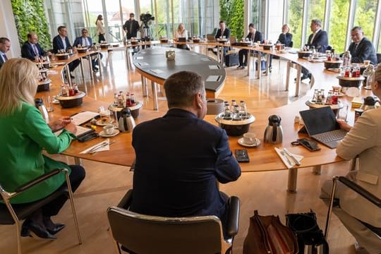 Sitzung des bayerischen Kabinetts