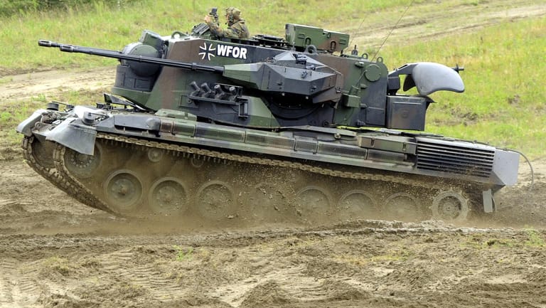 Der Gepard-Panzer: Bei der Lieferung in die Ukraine gibt es Probleme.