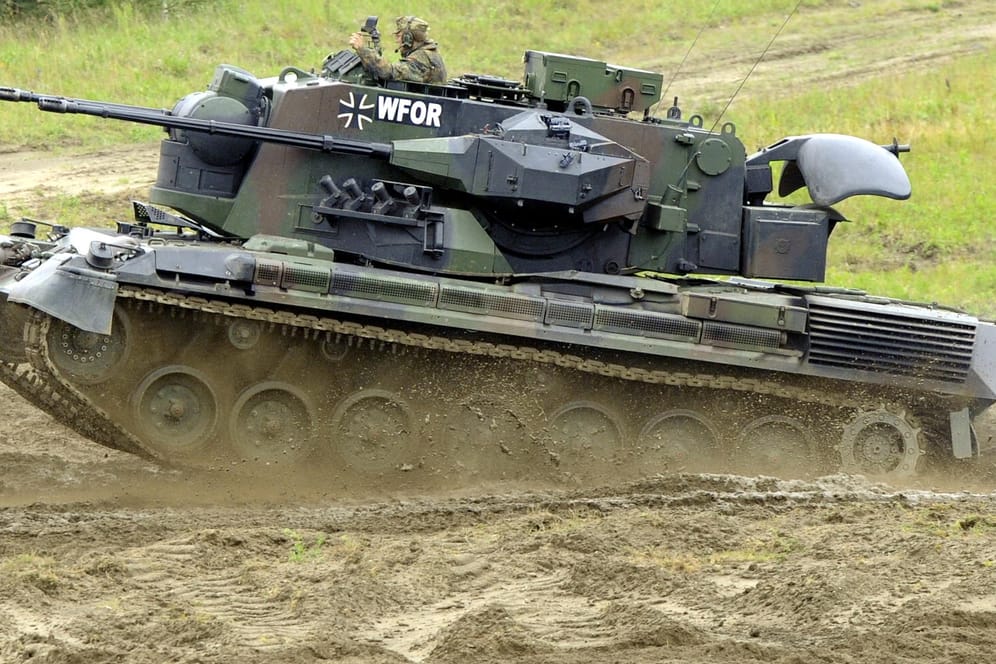 Der Gepard-Panzer: Bei der Lieferung in die Ukraine gibt es Probleme.