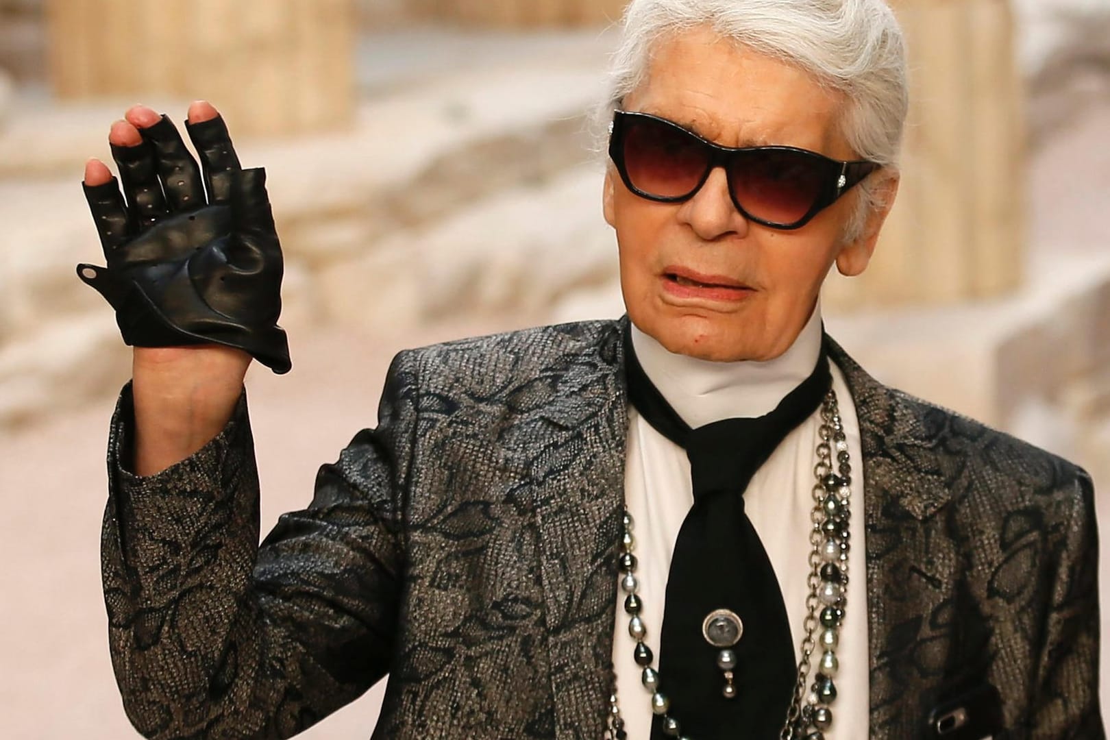 Karl Lagerfeld: Der Designer sammelte 600 iPods.