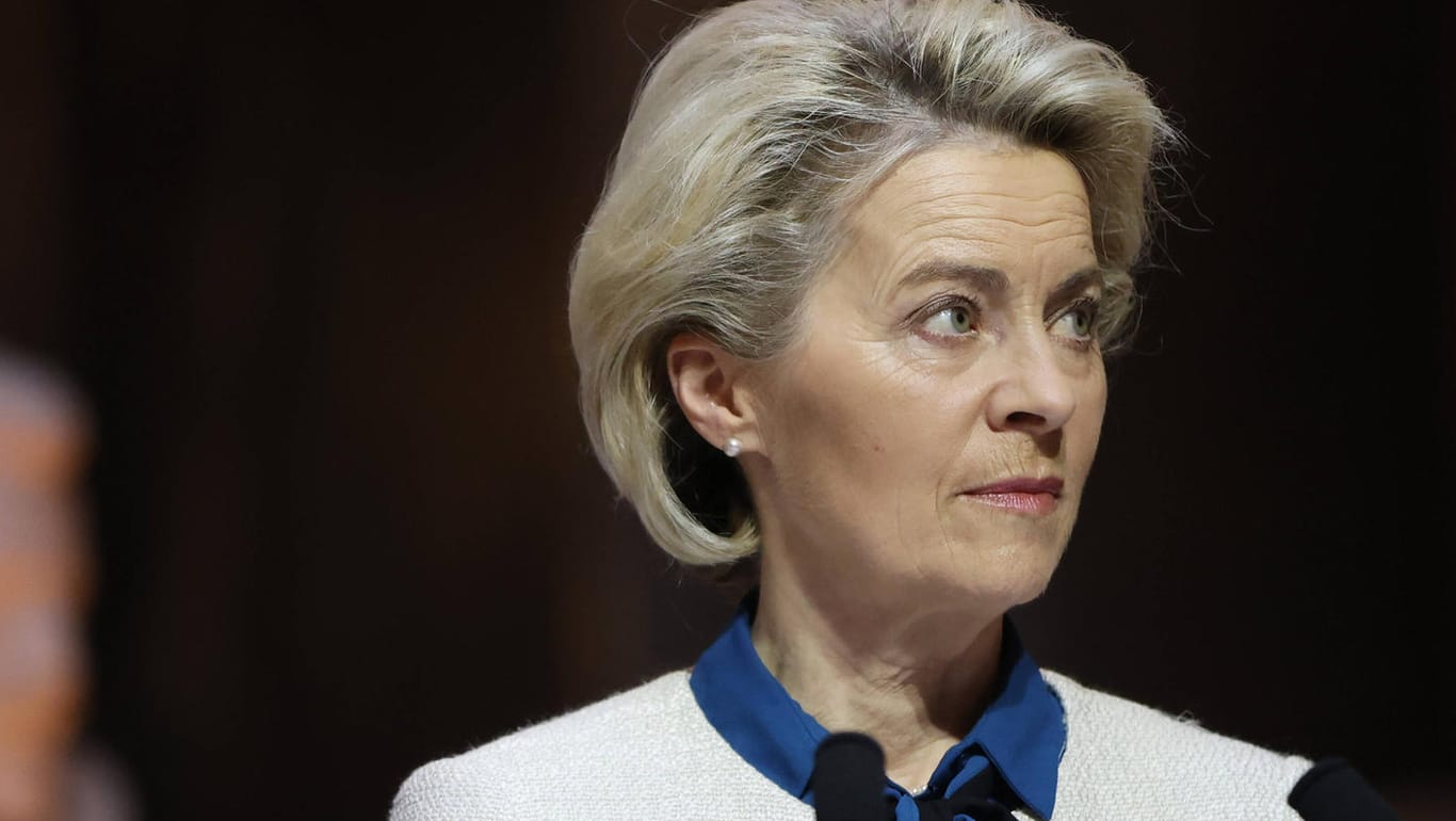 Ursula von der Leyen: Die Präsidentin der Europäischen Kommission verurteilt den Gas-Lieferstopp Russlands scharf.