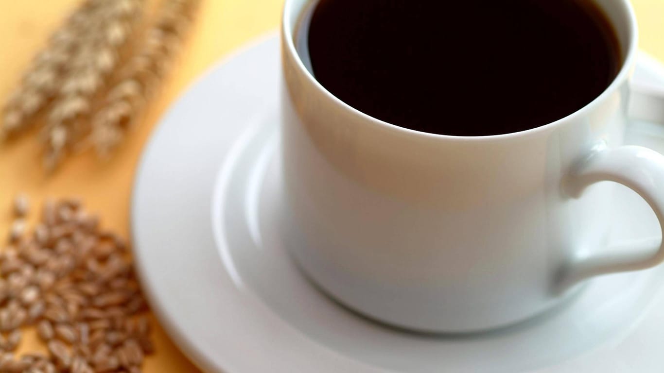Getreidekaffee: Sieht aus wie gewöhnlicher Kaffee, ist aber aus Getreide statt aus Bohnen gewonnen.