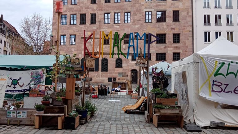 Das Klimacamp in Nürnberg ist Geschichte: Die Aktivisten wollen sich anderen Formaten widmen.