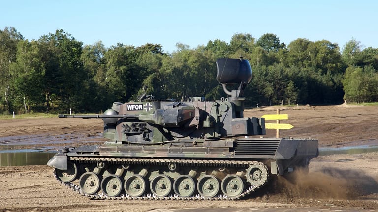 Gepard-Panzer: Deutschland wird die Ukraine mit schweren Waffen unterstützen.