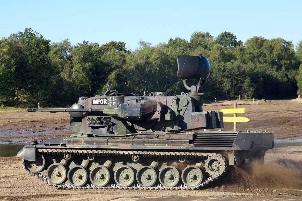 Gepard-Panzer: Deutschland wird die Ukraine mit schweren Waffen unterstützen.