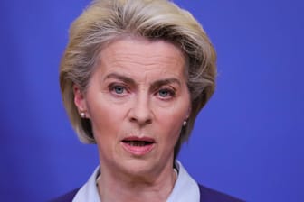 Ursula von der Leyen: Die EU-Kommissionspräsidentin verkündet, dass Polen und Bulgarien ihr Gas nun von europäischen Verbrauchern erhalten werden.