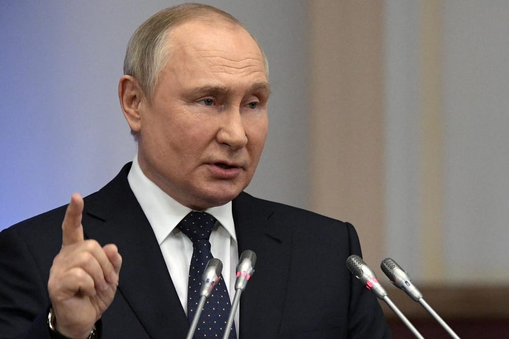 Wladimir Putin: Der russische Präsident drohte dem Ausland.