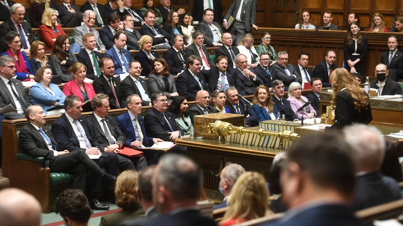 Das britische Unterhaus (Symbolbild): In Großbritannien tobt aktuell eine Debatte um Sexismus in der Politik.