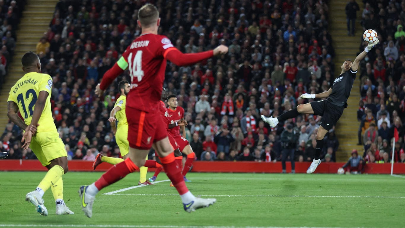 Champions League: Jordan Henderson erzielte das 1:0 für den FC Liverpool.
