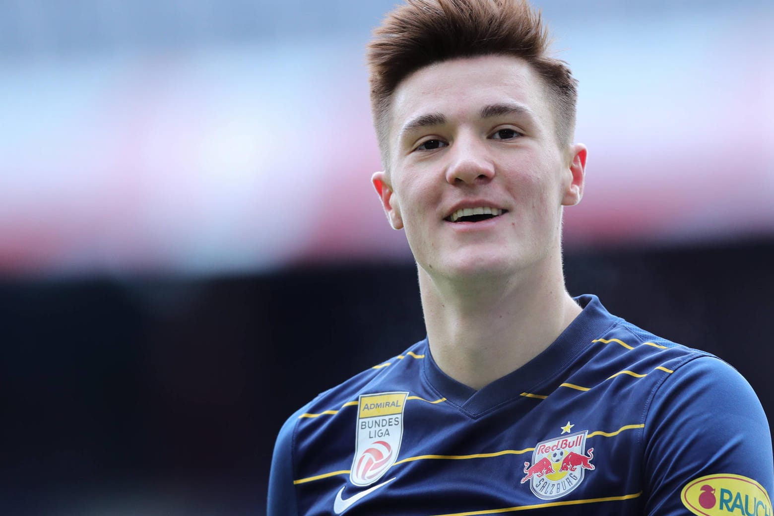 Benjamin Sesko: Der 18-Jährige zählt in dieser Saison zu den Stammspielern bei Red Bull Salzburg.