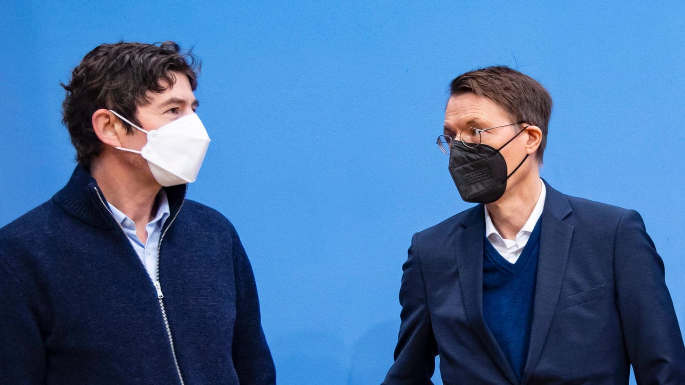 Christian Drosten und Karl Lauterbach: Die Mediziner arbeiten in der Pandemie eng zusammen.