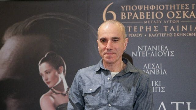 Daniel Day-Lewis bei der Premiere von "Der seidene Faden" in Athen.