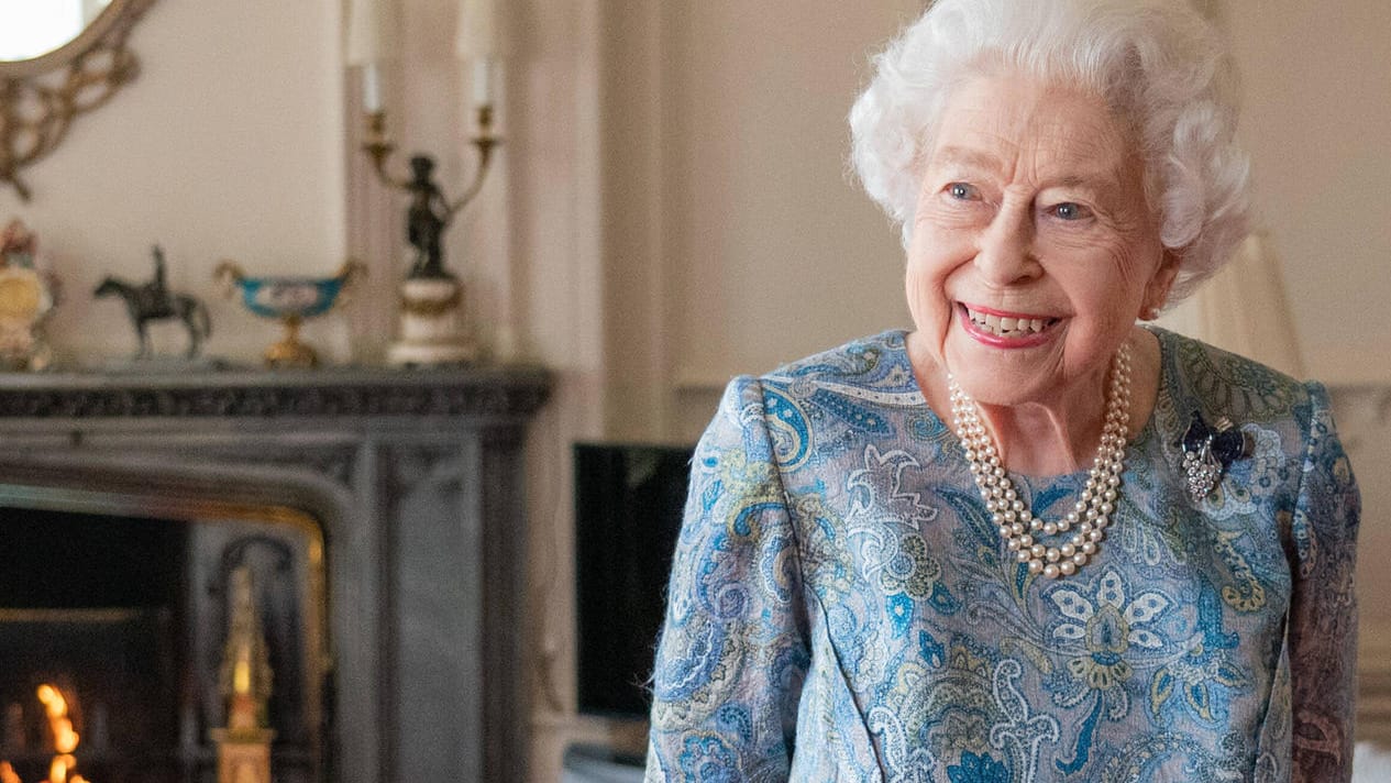 Queen Elizabeth II.: Die Königin empfing am 28. April 2022 Besuch auf Schloss Windsor. Queen Elizabeth II.: Die Königin empfing am 28. April 2022 Besuch auf Schloss Windsor.