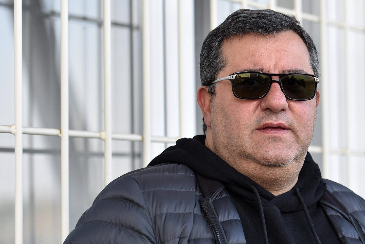 Mino Raiola: Der berühmte Berater wurde am Donnerstag frühzeitig für tot erklärt.