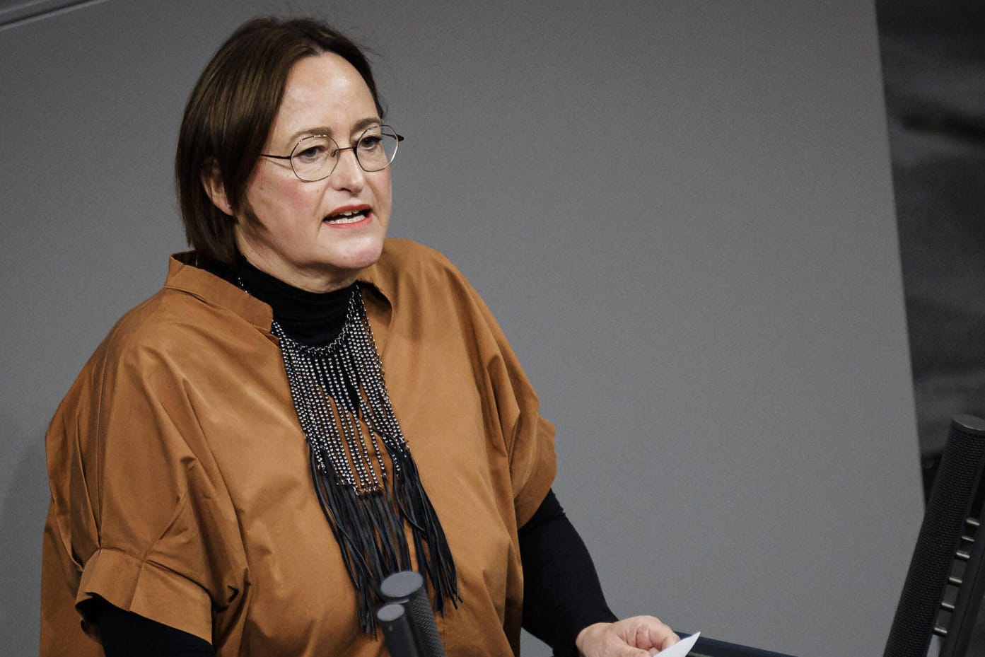 Linken-Abgeordnete Martina Renner: Sie klagt über patriarchale Strukturen in der Bundestagsfraktion.