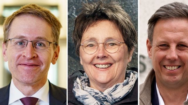 Spitzenkandidaten bei Landtagswahl in Schleswig-Holstein