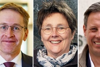 Spitzenkandidaten bei Landtagswahl in Schleswig-Holstein