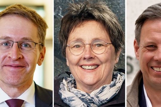 Spitzenkandidaten bei Landtagswahl in Schleswig-Holstein