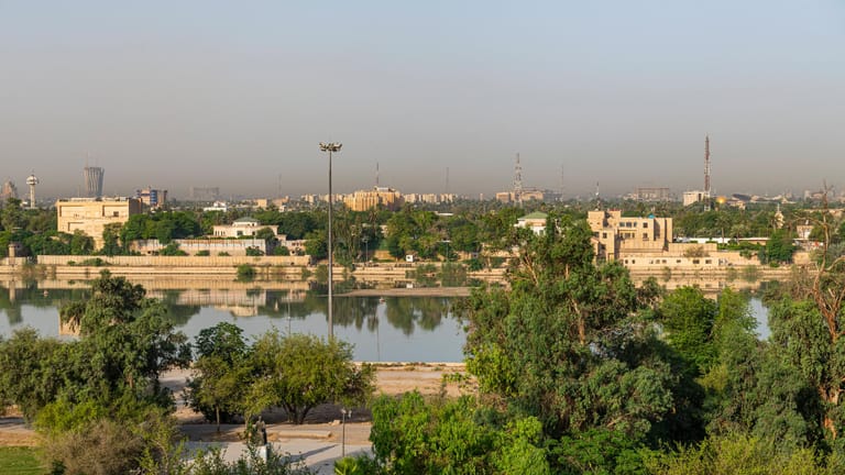 Die irakische Hauptstadt Bagdad (Archiv): Die Journalistin werde durch die deutsche Botschaft "konsularisch betreut".