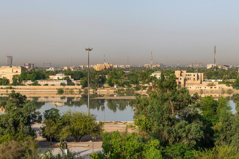 Die irakische Hauptstadt Bagdad (Archiv): Die Journalistin werde durch die deutsche Botschaft "konsularisch betreut".