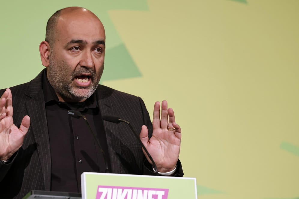 Omid Nouripour: Der Grünen-Vorsitzende betont den Friedenscharakter seiner Partei.