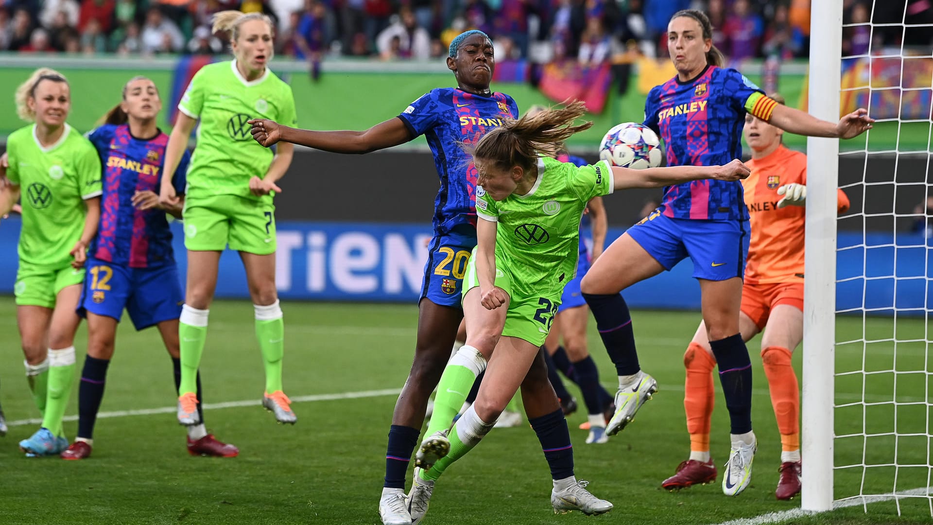 Champions League: Die Frauen des VfL Wolfsburg verpassten das Finale.