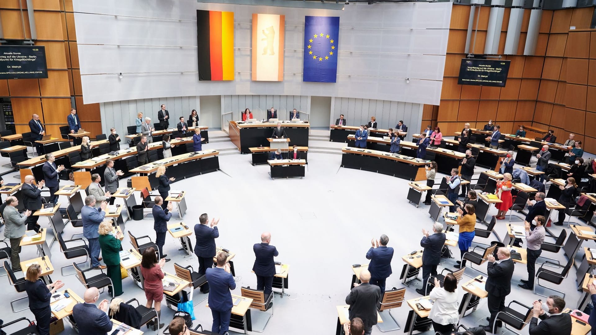 Plenarsitzung Berliner Abgeordnetenhaus