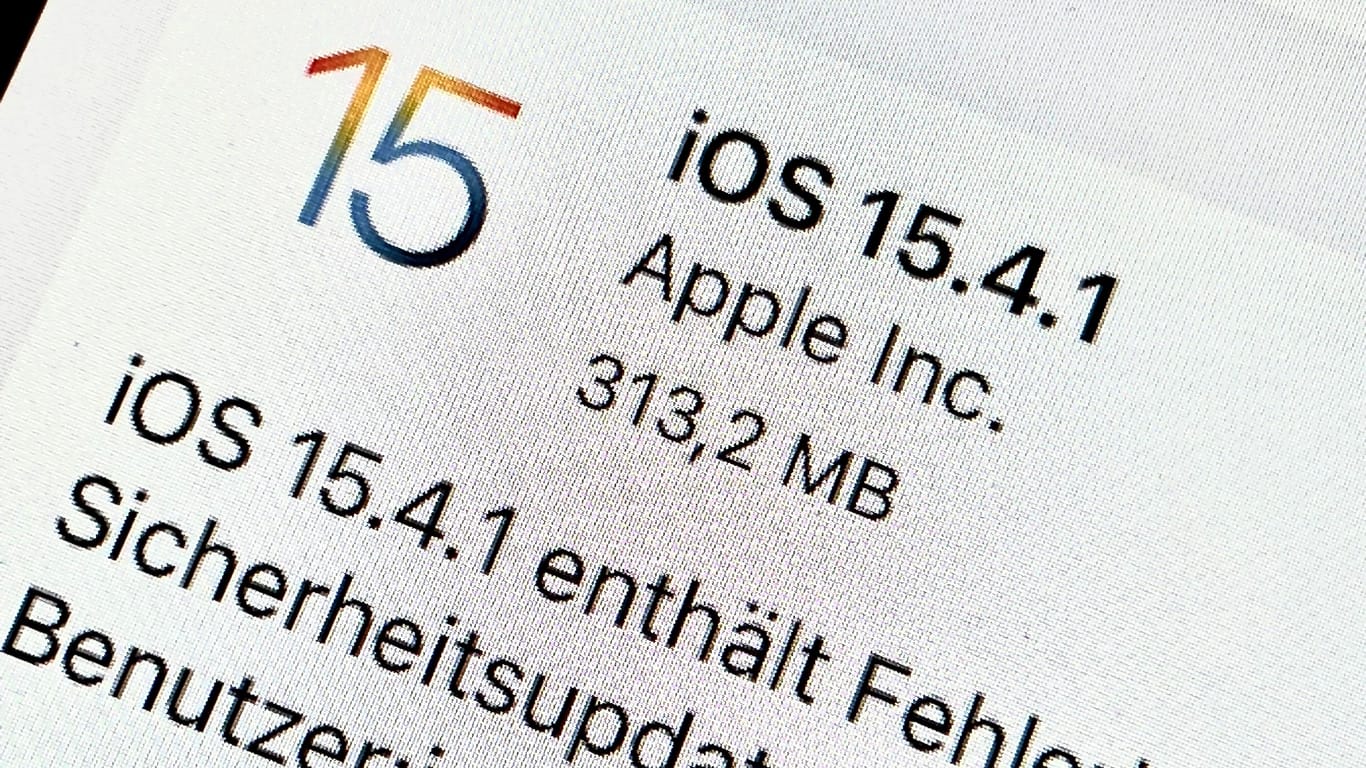 Update iOS 15.4.1