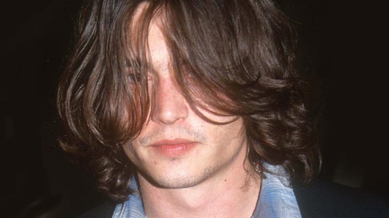1981: Johnny Depp noch ganz schüchtern.