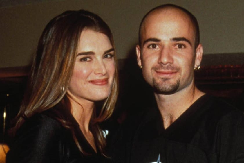 Brooke Shields und Andre Agassi: Das Model und der Tennisspieler waren von 1997 bis 1999 verheiratet. Zwei Jahre später heiratete er Steffi Graf.