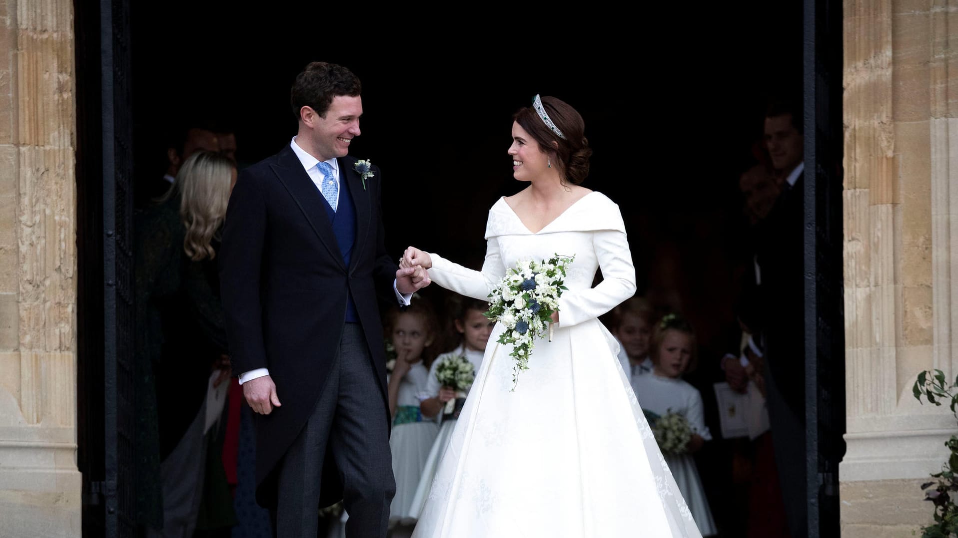 Jack Brooksbank und Prinzessin Eugenie: Sie sind jetzt Mann und Frau.