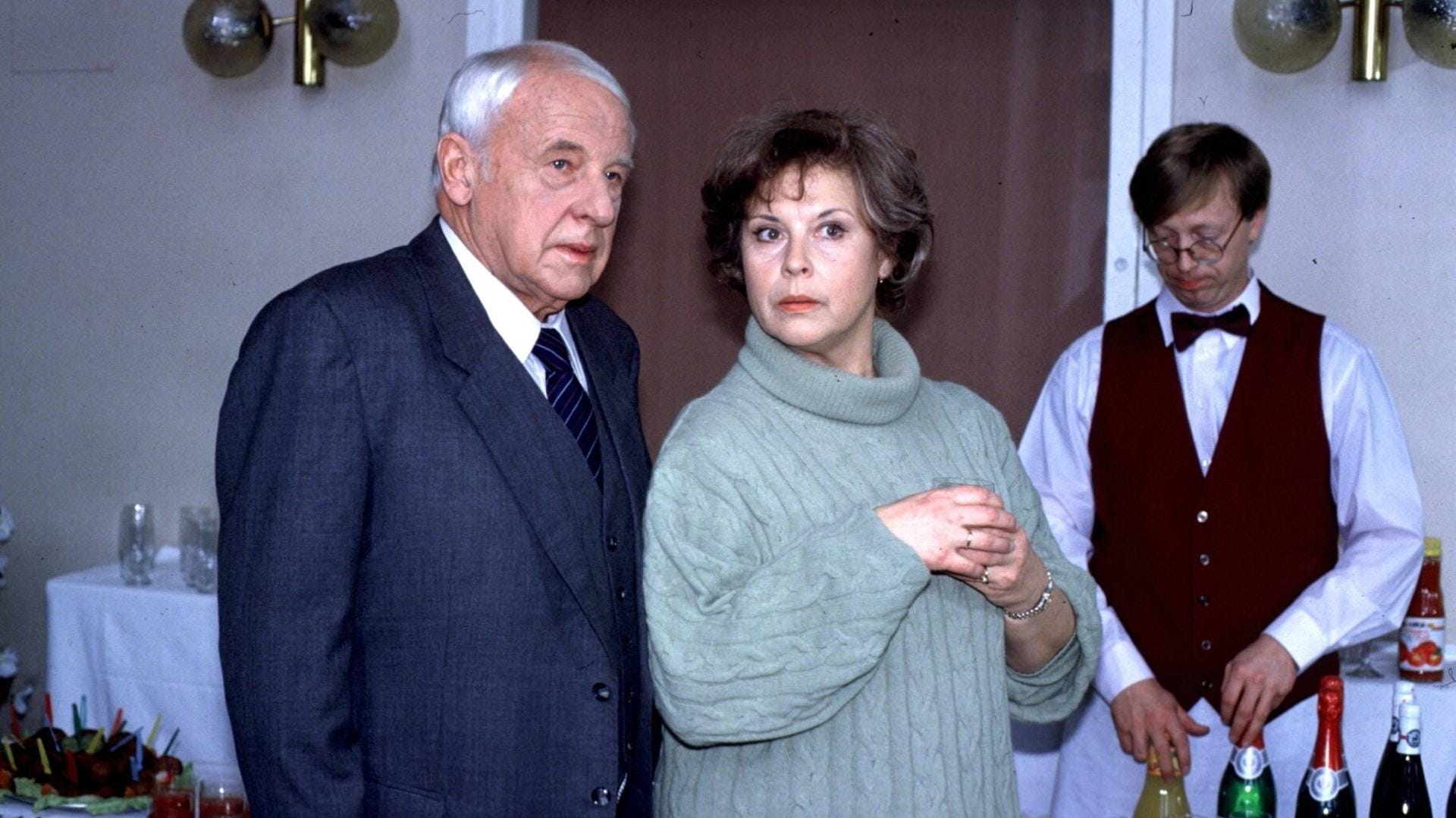 1992: Walter Buschhoff spielte an der Seite von Ursula Karusseit im Film "Wer zweimal lügt".