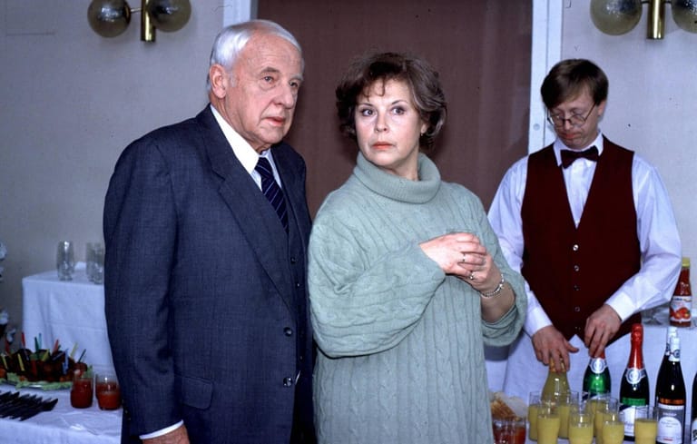 1992: Walter Buschhoff spielte an der Seite von Ursula Karusseit im Film "Wer zweimal lügt".