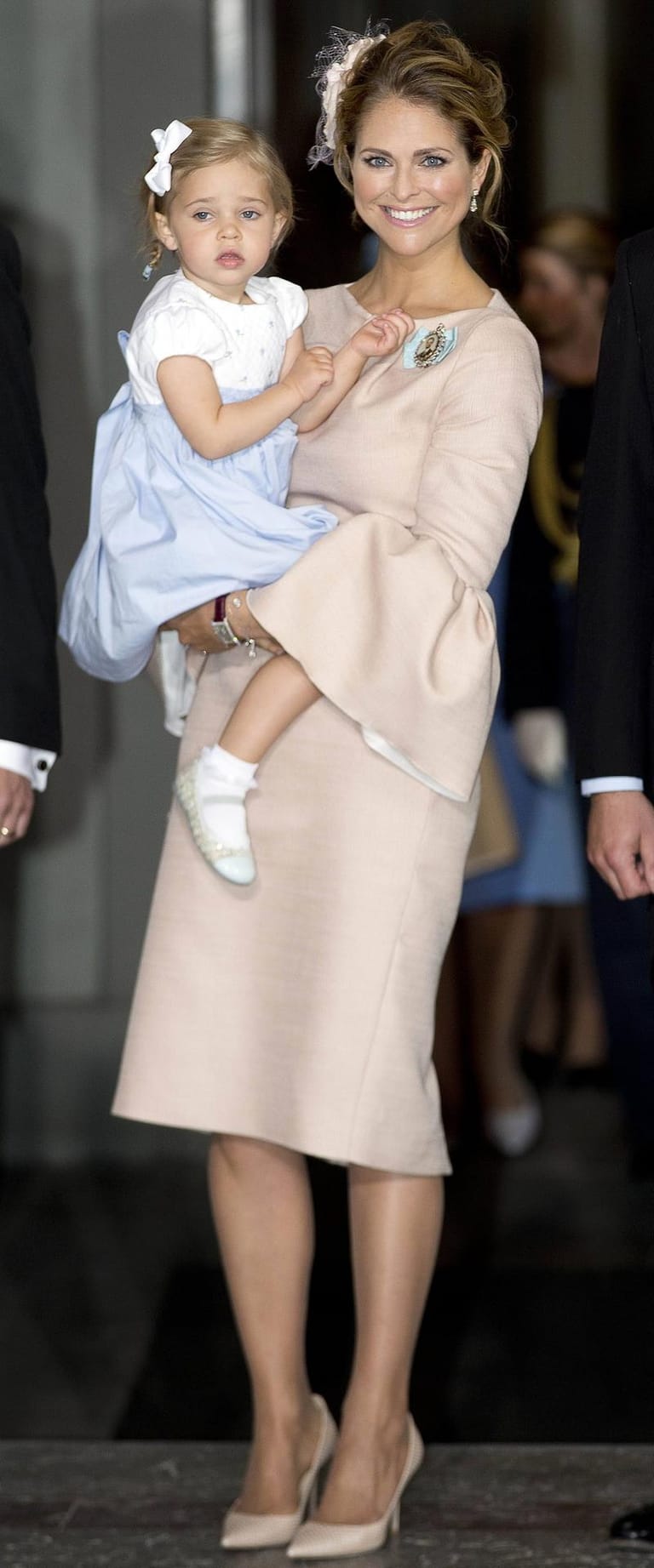 Prinzessin Madeleine im Mai 2016 bei der Taufe von Prinz Oscar