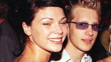 Die erste Promidame an seiner Seite: Schauspielerin Jessica Schwarz. Mit ihr war Oliver Pocher 2000 zusammen.