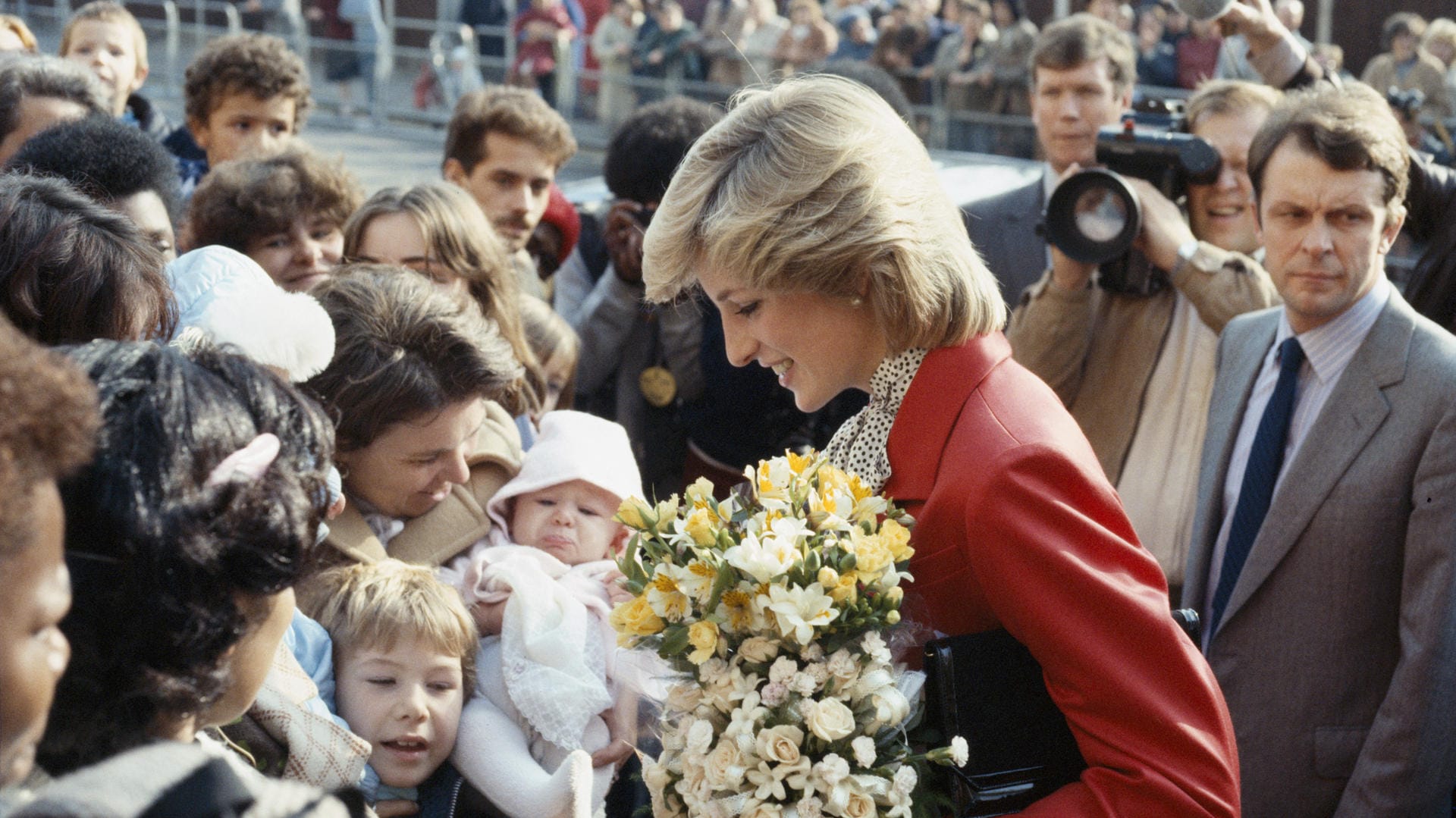 Lady Di bei einem Termin im Oktober 1983