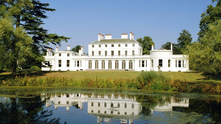 Frogmore House: Das Areal liegt auf dem Anwesen von Schloss Windsor. Prince Charles lud dorthin zur Hochzeitsfeier von Prinz Harry und Herzogin Meghan am am 19. Mai ein. (Besitz der Krone)