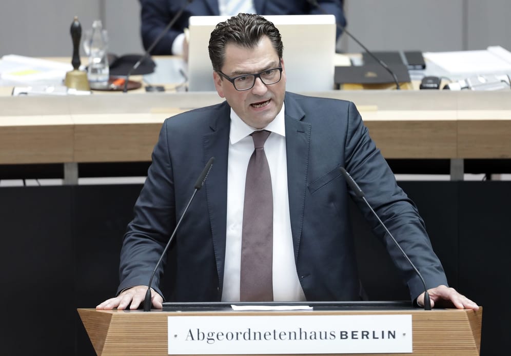Sitzung Berliner Abgeordnetenhaus