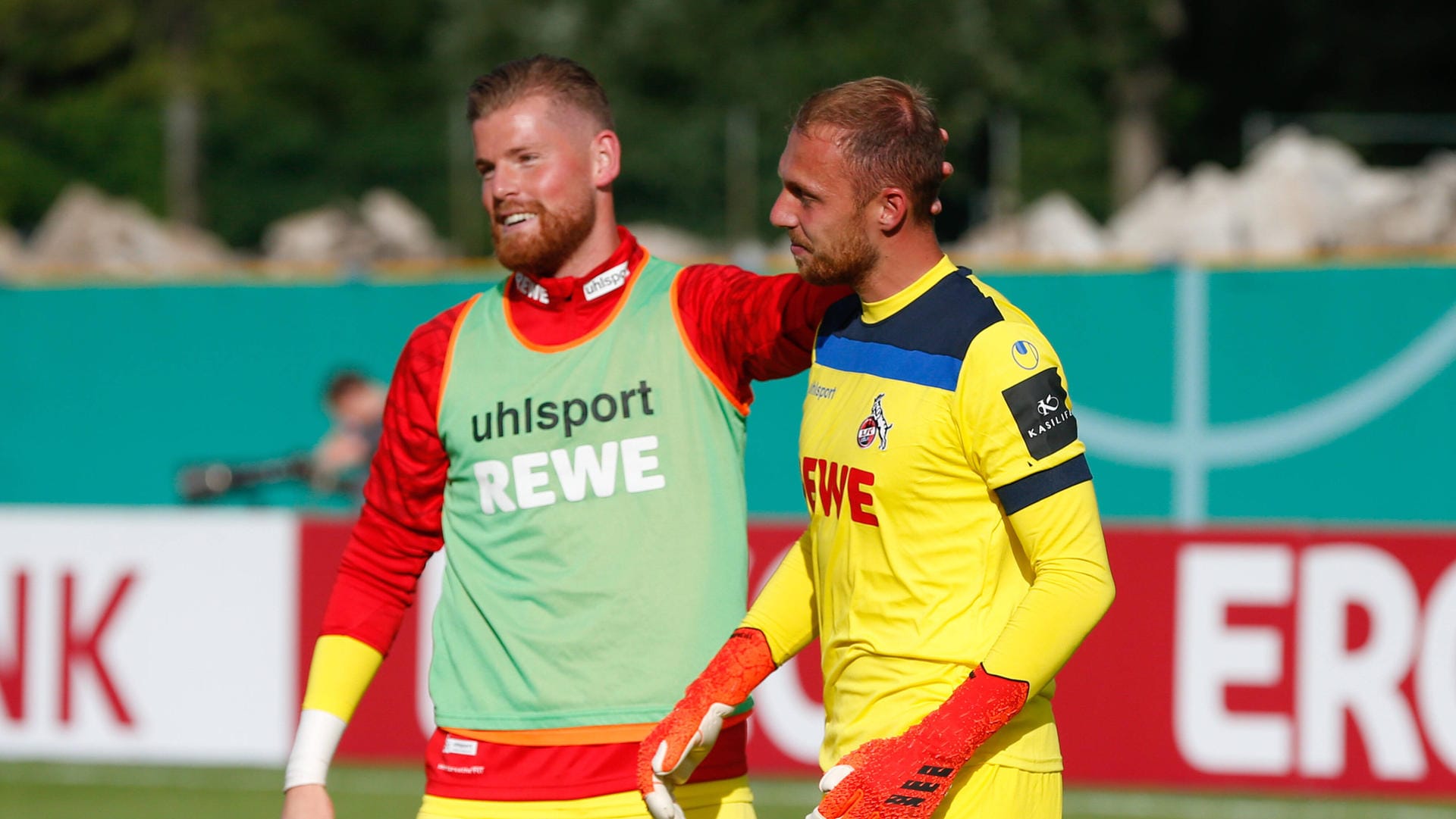 Timo Horn (l.) und Marvin Schwäbe: Für die nächste Saison gilt Schwäbe im Tor als gesetzt.