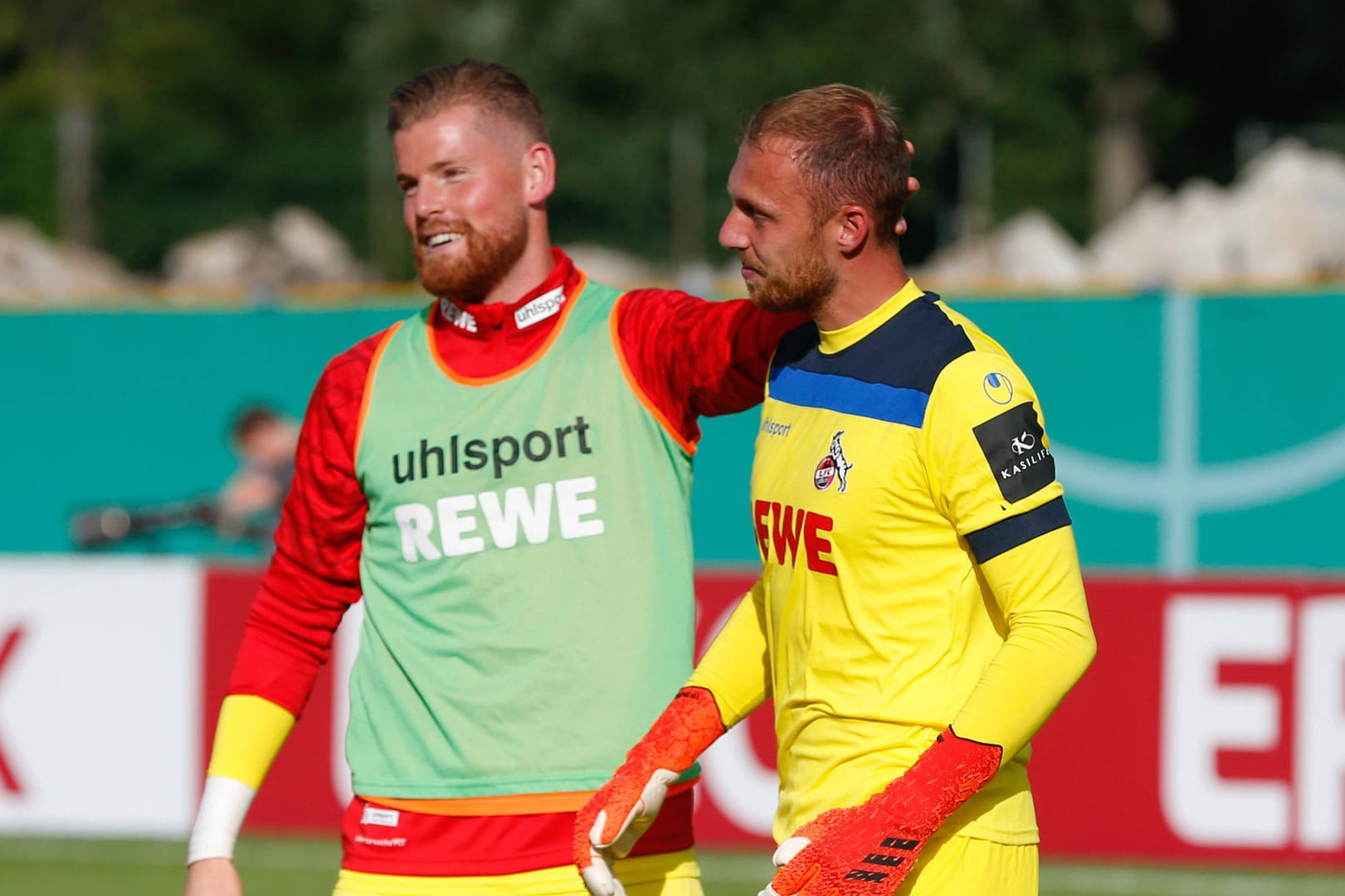 Timo Horn (l.) und Marvin Schwäbe: Für die nächste Saison gilt Schwäbe im Tor als gesetzt.