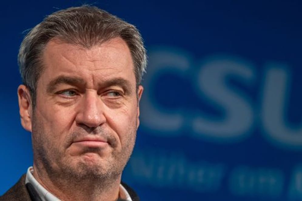 CSU-Vorsitzender Markus Söder will nur noch "für Bayern im Einsatz" sein.