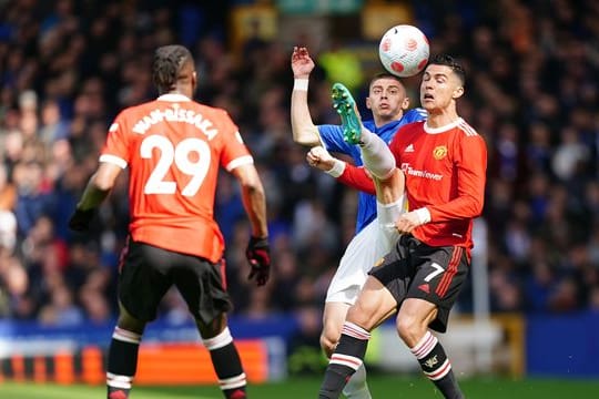 Sorgte gegen den FC Everton außerhalb des Platzes für Gesprächsstoff: ManUnited-Star Cristiano Ronaldo.